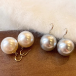 Big Pearl Earrings for women with high sense of luxury earrings