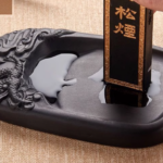 Calligraphy supplies: ink dish, ink pool, inkstone